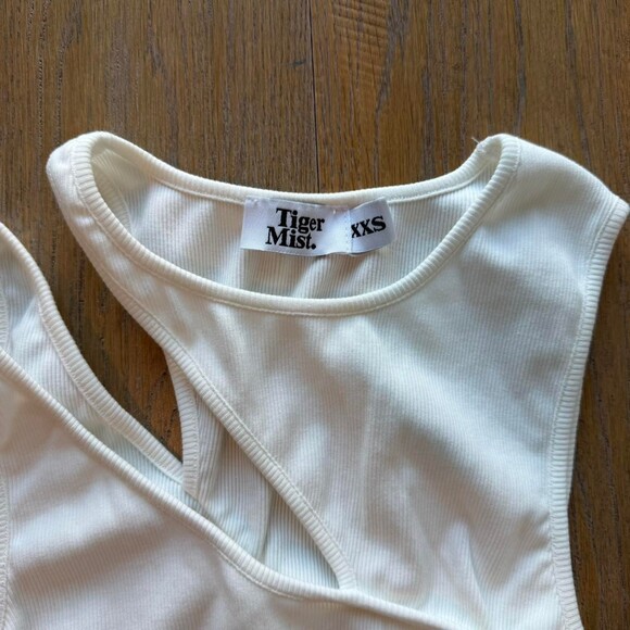 Tiger Mist White Elisabet Top - Picture 3 of 4